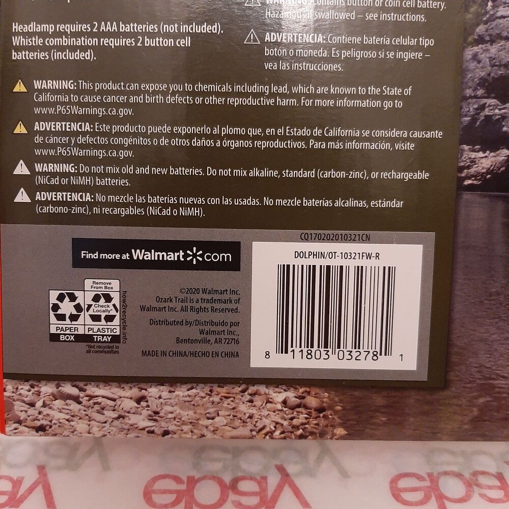 NEW Ozark Trail Kids 4 Piece Outdoor Explore Kit 8+ Lamps, binoculars, compass - Picture 6 of 6